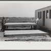 Prefabricated housing under construction near airport, Hartford, Connecticut. Constructed and managed by the FSA (Farm Security Administration)