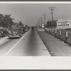 Highway from New York City to the shore. Sunday traffic