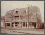 Carleton Opera House. Showing Bay Shore Cycle Co., R.K. Corneille &
Co., William H. Moffitt Realty Co., Opera House Stationery and
News, and Bay Shore Journal. Bay Shore, Islip