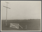 View of fields at Saggaponack Bay. Bridgehampton, Southampton