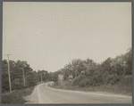 View of building near bend in roadway. Southampton