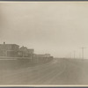 View of road and house at Hither Plain settlement.  Montauk, East Hampton