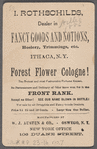 Perfumed with Austen's Forest Flower Cologne 