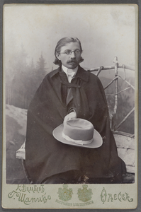 Sholem Aleichem cabinet card portrait