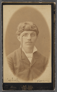 Sholem Aleichem cabinet card portrait