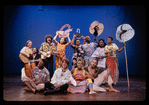Judy Bennett, Leslie Arlette Boyce, Natalie Carter, Silindile Sokutu, Felicia Wilson and ensemble in the stage production The Mermaid Wakes