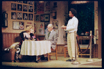 Marian Seldes, Bill Moor and Kevin Carroll in the stage production 45 Seconds from Broadway