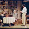 Marian Seldes, Bill Moor and Kevin Carroll in the stage production 45 Seconds from Broadway
