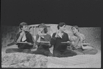 Will Jeffries, Maria Cellario, Harvey Fierstein, and Christopher Marcantel in Fugue in a Nursery