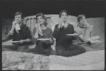 Will Jeffries, Maria Cellario, Harvey Fierstein, and Christopher Marcantel in Fugue in a Nursery