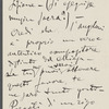Letter from Giacomo Puccini to Arturo Toscanini, March 11, 1898