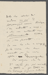 Letter from Giacomo Puccini to Arturo Toscanini, December 27, 1900