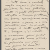 Letter from Giacomo Puccini to Arturo Toscanini, October 12, 1905