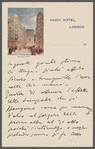 Letter from Giacomo Puccini to Arturo Toscanini, October 12, 1905