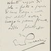 Letter from Giacomo Puccini to Arturo Toscanini, [October 1905]