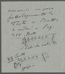 Letter from Giacomo Puccini to Arturo Toscanini, October 30, 1905