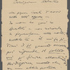 Letter from Giacomo Puccini to Arturo Toscanini, September 18, 1910