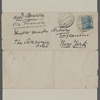 Letter from Giacomo Puccini to Arturo Toscanini, January 14, 1911