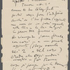 Letter from Giacomo Puccini to Arturo Toscanini, February 1, 1911