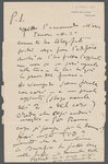 Letter from Giacomo Puccini to Arturo Toscanini, February 1, 1911