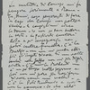Letter from Giacomo Puccini to Arturo Toscanini, March 23, 1911