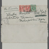 Letter from Giacomo Puccini to Arturo Toscanini, March 23, 1911