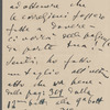 Letter from Giacomo Puccini to Arturo Toscanini, June 1, 1911