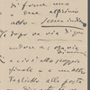 Letter from Giacomo Puccini to Arturo Toscanini, June 1, 1911