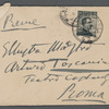 Letter from Giacomo Puccini to Arturo Toscanini, June 1, 1911