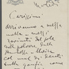 Letter from Giacomo Puccini to Arturo Toscanini, [probably summer 1911]