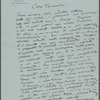 Letter from Giacomo Puccini to Arturo Toscanini, August 4, 1924