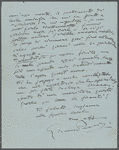 Letter from Giacomo Puccini to Arturo Toscanini, August 4, 1924