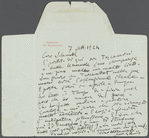 Letter from Giacomo Puccini to Riccardo Schnabel Rossi, September 7, 1924