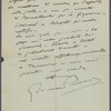 Letter from Giacomo Puccini to Carla Toscanini, October 7, 1924