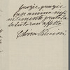 Letter from Elvira Puccini to Arturo Toscanini, March 15, 1925