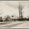Phillips house and old P.O. Looking east on North Country Road. Mount Sinai, Brookhaven
