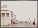 View of the Bathing Pavillion and Boardwalk. Long Beach, Hempstead