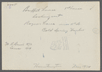 Buffet house. 1st house. Rogues Lane, now 11th St. Cold Spring Harbor, Huntington