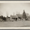 M. Peters house (1858, 1873). East side Fairview Road, leading north from Melville. (Sketch showing Location on back of photo.) West Hills, Huntington