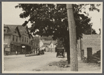 View of Woodbine Street. Corner of Main Street. Drugstore on left. Northport, Huntington