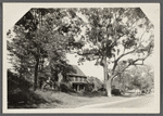 G. Nostrand farmhouse. North side Jericho Turnpike. South Huntington, Huntington
