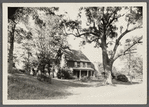 G. Nostrand farmhouse. North side Jericho Turnpike. South Huntington, Huntington
