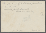 G. Nostrand farmhouse. North side Jericho Turnpike. South Huntington, Huntington