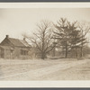 J. Whitson house (1858, 1873). West side Sweet Hollow Road, west of Half Hollow Hills. Half Hollow Hills, Huntington. (Detailed notes on back of photo.)