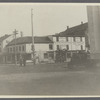 View of SE corner of Main and Bridge Streets. Nathan Corwin's Son Hardware. N. Corwin (1873). Riverhead