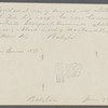 House. West side Deerpark Ave., about No. 86, nearly a block north of Montauk Highway. Mrs. Bunce? (1873). Babylon