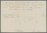 View of house. North side Montauk Highway, about 200ft east of creek (village limits of Amityville). Z.S. Ketcham (1873) Ketcham
Bros. (1891). Amityville, Babylon