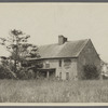 House. North side of road, east of Speonk Shore Road, south of Montauk Highway. (Sketch of location on back of photo.) Remsenburg, 
Southampton