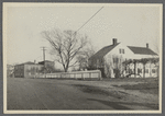 View of Benedict Mill (left) and Benedict house (right) on Benedicts Creek. Water Mill, Southampton