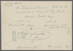 N. Havens house. North side of road to Sag Harbor, east of North Sea. North Sea, Southampton